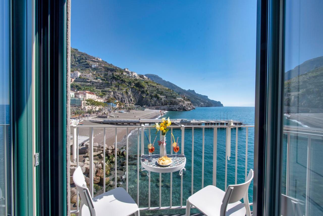 Apartamento Il Nido Del Gabbiano Minori Exterior foto