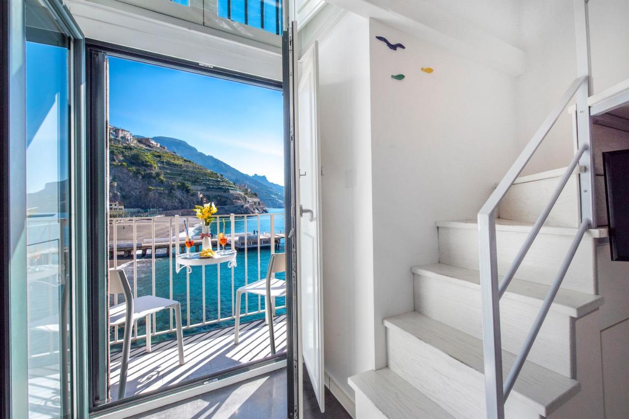 Apartamento Il Nido Del Gabbiano Minori Exterior foto