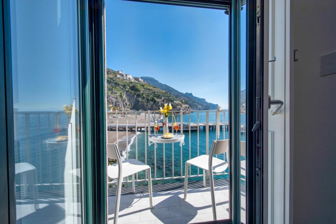 Apartamento Il Nido Del Gabbiano Minori Exterior foto